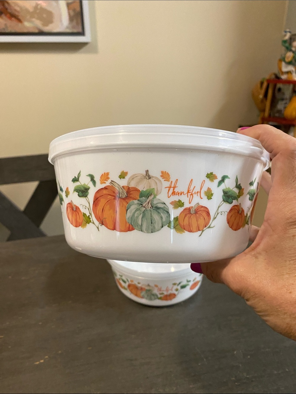 Thankful Plastic Container - Picture 5 of 5